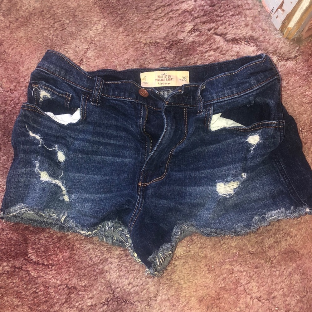 Hollister Jean shorts high rise
